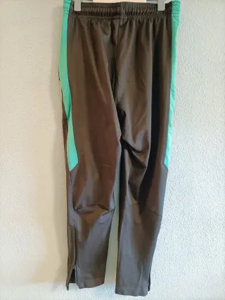 Chándal Nike FC Barcelona niño gris/verde