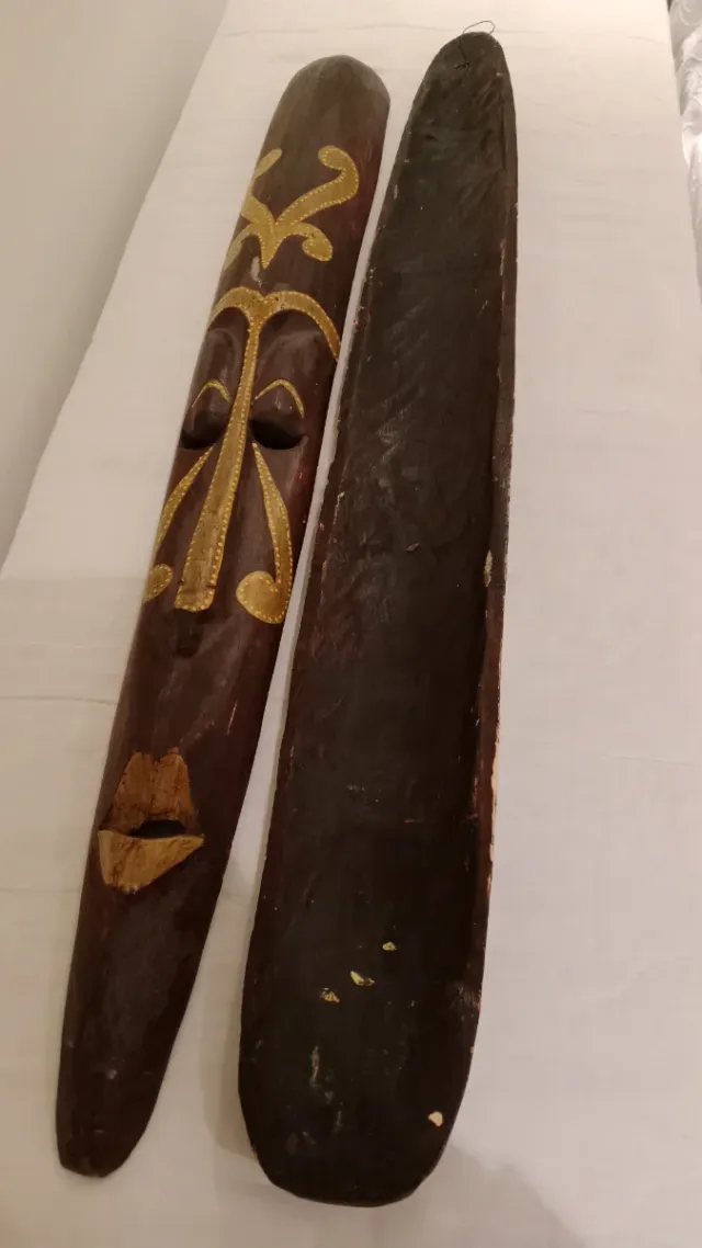 Máscaras tribales de madera