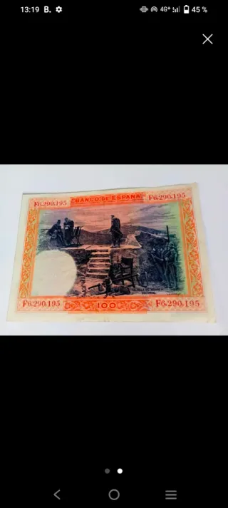 Billete 100 pesetas Banco de España 1925