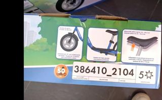 Bicicleta sin pedales para niños