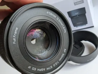 Objetivo Viltrox 50mm f2 FE