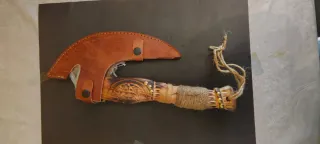 2 Hachas Vikingas con Funda