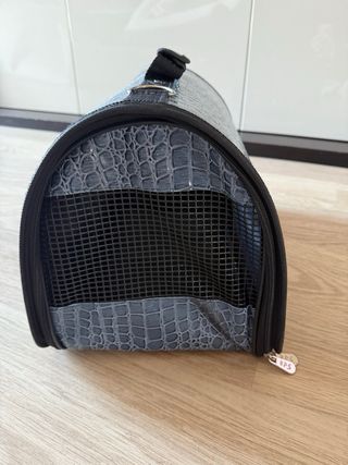 Transportín plegable gato/perro pequeño