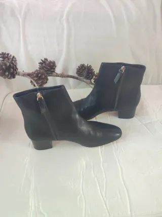 Botines Massimo Dutti Negros