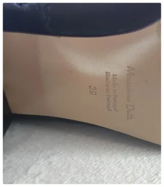 Botines Massimo Dutti Negros