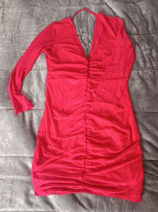 Vestido fiesta rojo