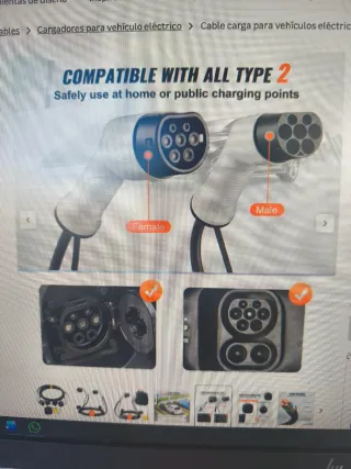 Cargador para vehículo eléctrico