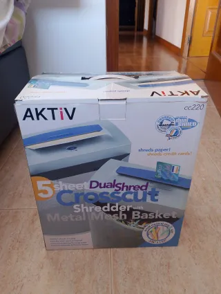 Trituradora de papel AKTIV