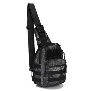 Bandolera Táctica Black Python 8L