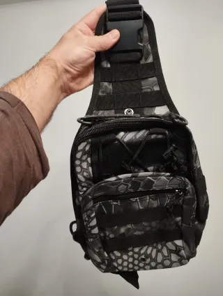 Bandolera Táctica Black Python 8L