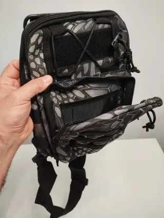 Bandolera Táctica Black Python 8L