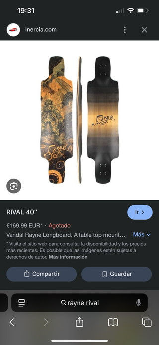 Rayne RIVAL Longboard + Paris + Orangatang