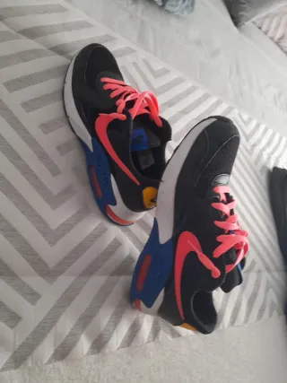 Zapatillas Nike Air Max Negras y Rosas