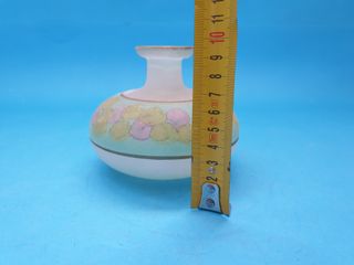 caraffa bottiglia in vetro per profumo decorata