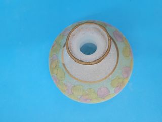 caraffa bottiglia in vetro per profumo decorata