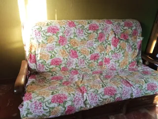 Salottino in legno vintage