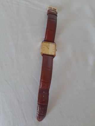 Reloj Seiko Dorado y Marrón