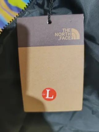 Chaqueta The North Face Negra y Azul Marino