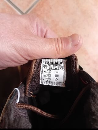 StivaliCarrera Donna Coffee Chukka - Nuovi, tg.38