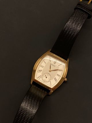 Reloj Seiko vintage Dorado estilo Tank cuadrado