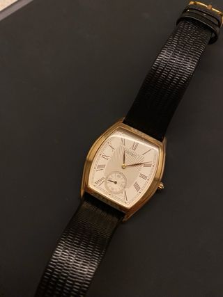Reloj Seiko vintage Dorado estilo Tank cuadrado