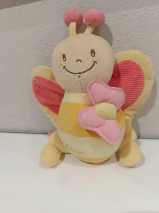 Lote Juguetes Bebé Peluche Libro Sonajero