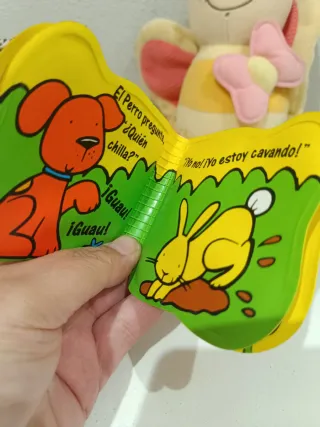 Lote Juguetes Bebé Peluche Libro Sonajero