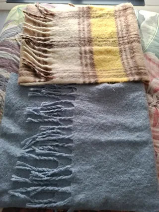 Lote 2 bufandas Zara