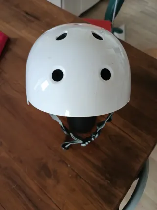 Casco protettivo bici/skate bianco