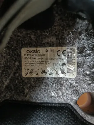 Casco protettivo bici/skate bianco