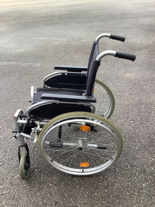 silla ruedas aluminio