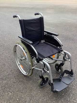 silla ruedas aluminio