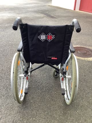 silla ruedas aluminio