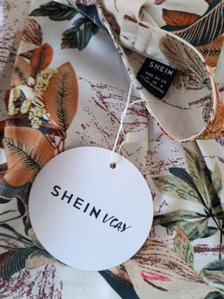 Blusa sin mangas floral