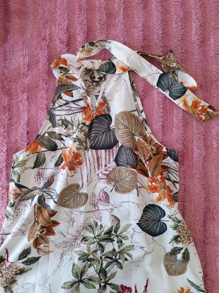 Blusa sin mangas floral