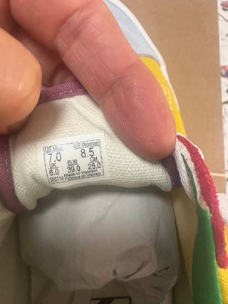 Vans Zapatillas Beige y Multicolor Mariposa