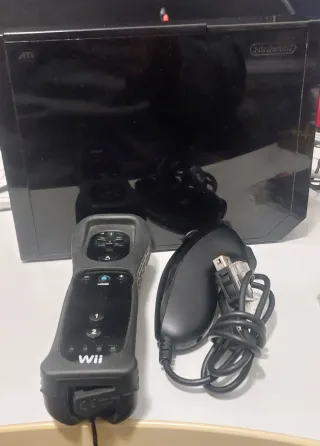 Nintendo Wii Negra + EXTRAS