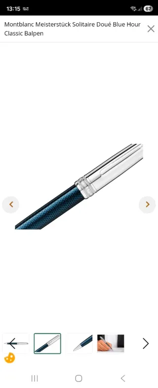 Bolígrafo Mont Blanc Meisterstück