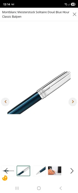 Bolígrafo Mont Blanc Meisterstück