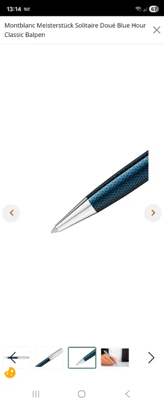 Bolígrafo Mont Blanc Meisterstück