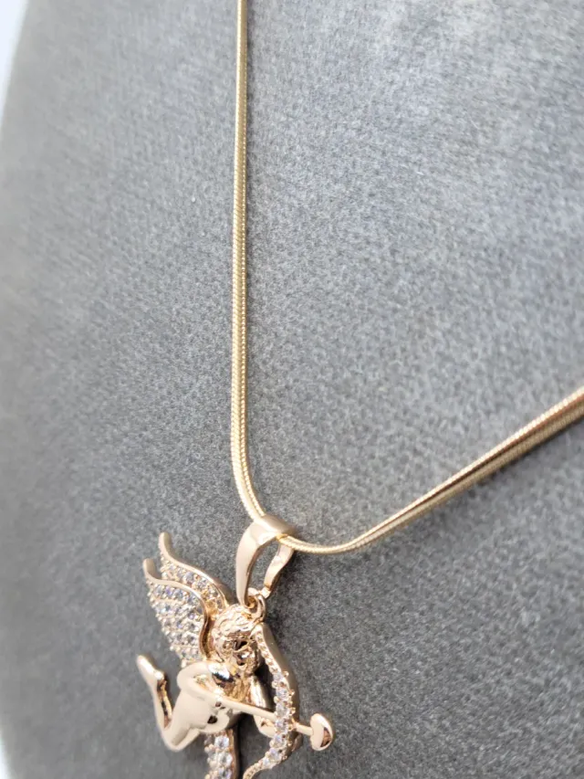 Colgante Cupido con Circonitas