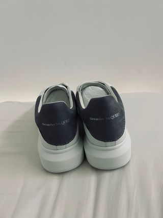 Alexander McQueen Scarpe Bianche Grigie