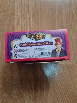 Puzzle Wonka Bar 24 Piezas, sin abrir