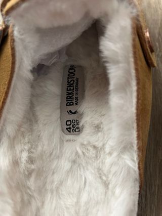 Birkenstock Boston Lana Talla 40 Nuevos Unisex