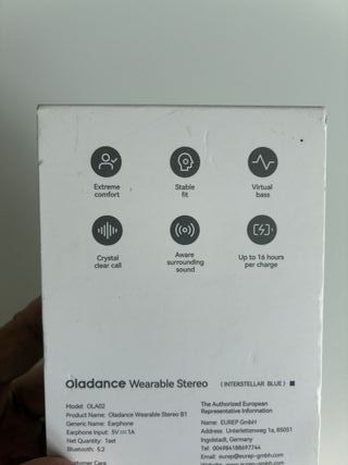 Auriculares Deportivos Oladance Bluetooth