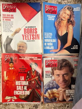 Colección de revistas “Blanco y negro” años 93/94