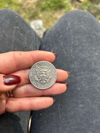 Moneta mezzo dollaro Kennedy 1971