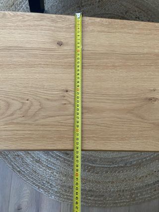 Bancos comedor madera roble