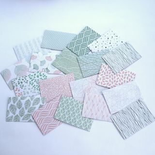 Sobres pequeños hechos a mano