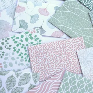 Sobres pequeños hechos a mano